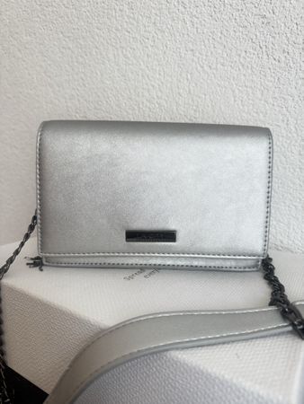 Sac à bandoulière argenté LA CITY - État impeccable !