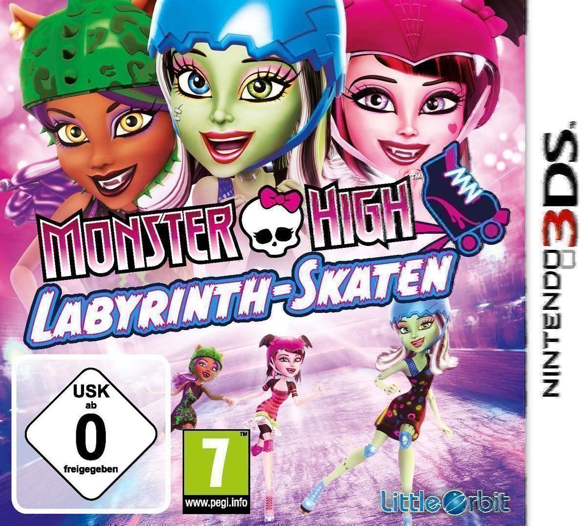Nintendo Giochi: Monster High Labyrinth-Skaten 3DS – Usato da Schüpfheim venduto da Games_Spielkonsolen 1