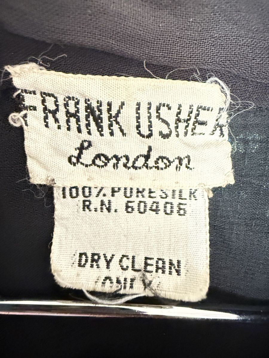 Giacche: Vintage Frank Usher London 100% Silk Multicolor Sequin Patch – Nuovo (secondo la descrizione) da Versoix venduto da pen_6hgs 1