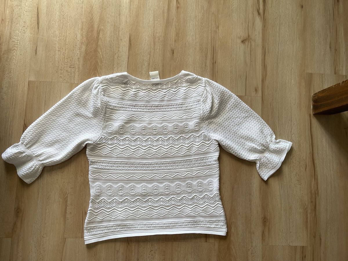 T-Shirts: Tricot blanc Studio S comme neuf lisez les mesures – Gebraucht aus Kloten von Vermicelles 7