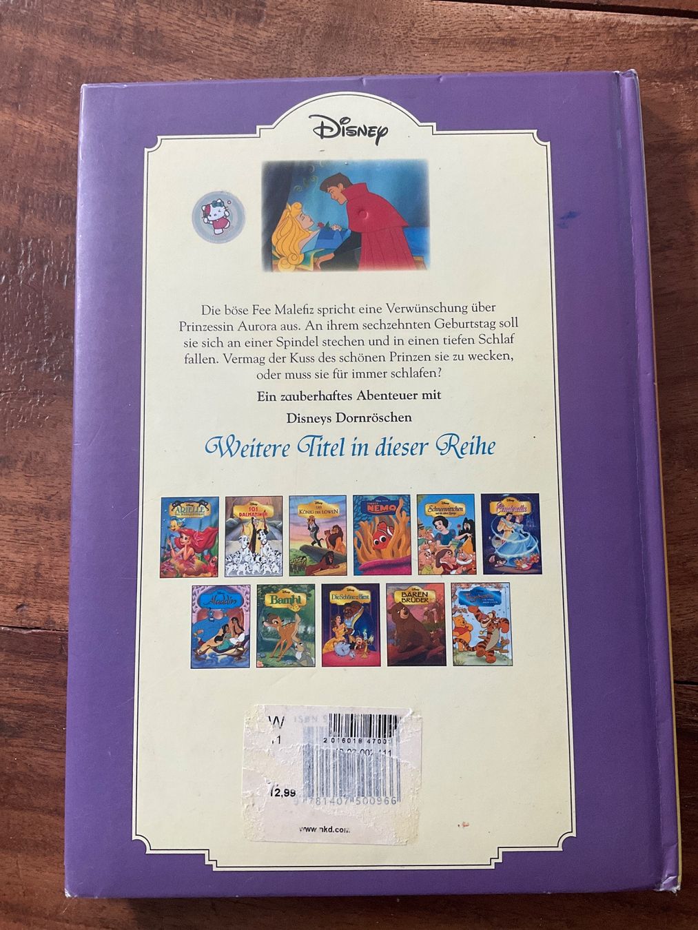 Livres: Disney Dornröschen 2007 – D'occasion à Avenches par Lactobacille 6