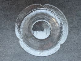 Schale Kleeblatt Hergiswilerglas NEU