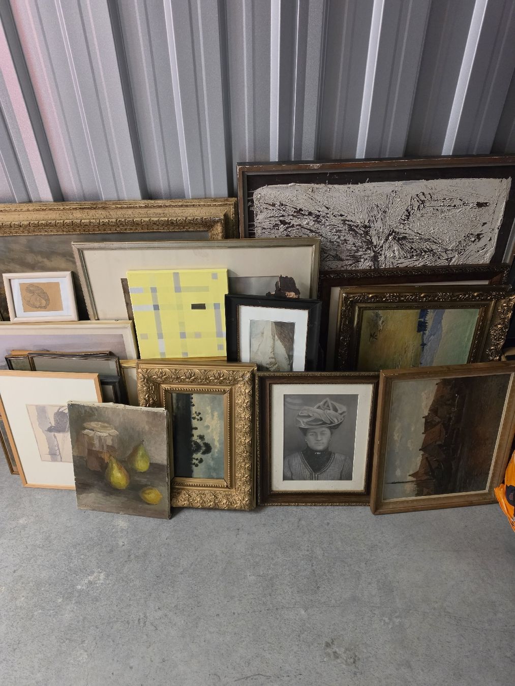 Dipinti: Enorme lot de tableaux – Usato da Val-d'Illiez venduto da AntiqueG 6