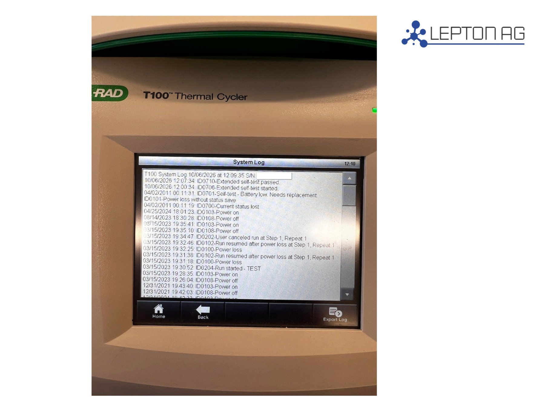 Accessori da laboratorio: Bio-Rad T100 Thermal Cycler – Usato da Niederdorf venduto da LeptonAG_Labor 2