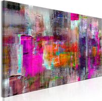 XXL Abstraktes Bild 120x40‪‪‪