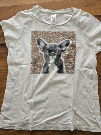 Tshirt Hund Gr. 140-146