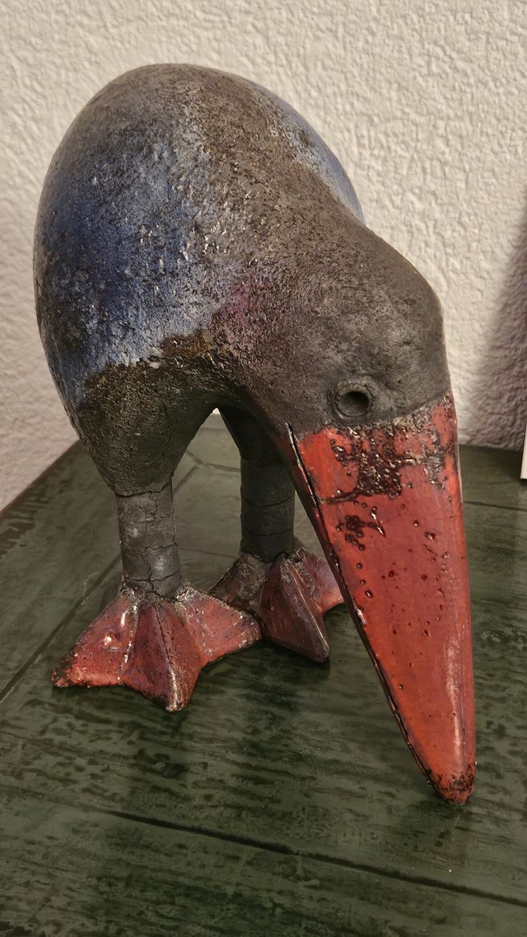 Skulpturen & Statuen: Lustiger Tonvogel – Gebraucht aus Grüt (Gossau ZH) von bea_6lw5 2