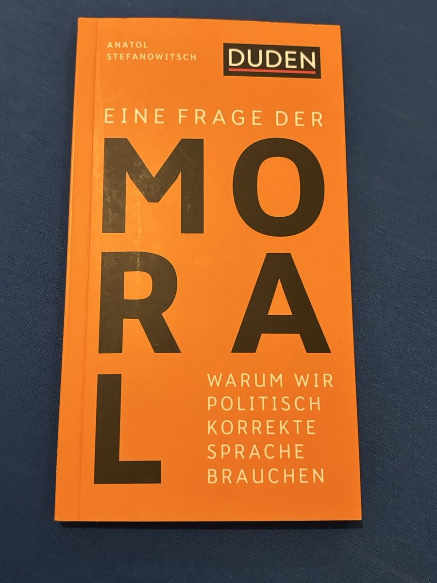 Bücher: Buch "Eine Frage der Moral" von Duden – Neu (gemäss Beschreibung) aus Hinterkappelen von elb_xcb9