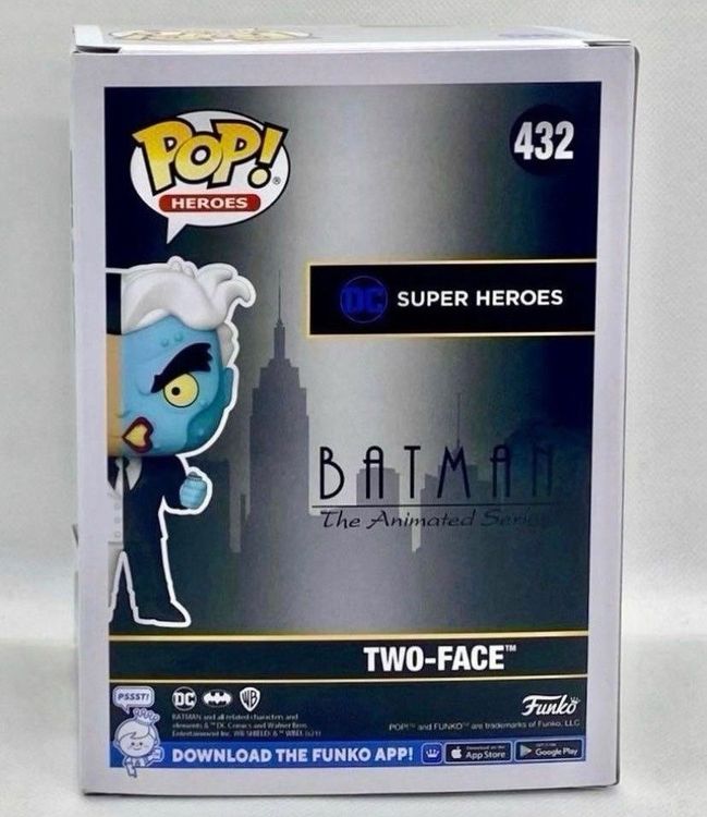 Funko POP Batman as Two-Face (DC Super Heroes) #123