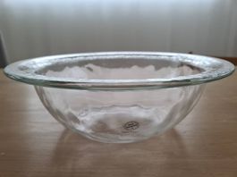 Glasi Hergiswil Glas Schale 28cm