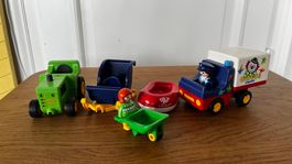 Playmobil Zirkusauto, Menschen, Boot, , Traktor, Schlitten