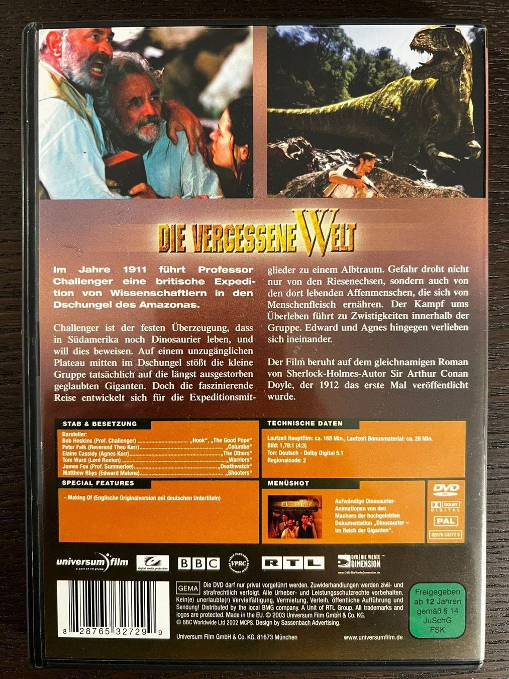 Tutti i DVDs: Die vergessene Welt – Usato da Zürich venduto da FilmFreunde 1