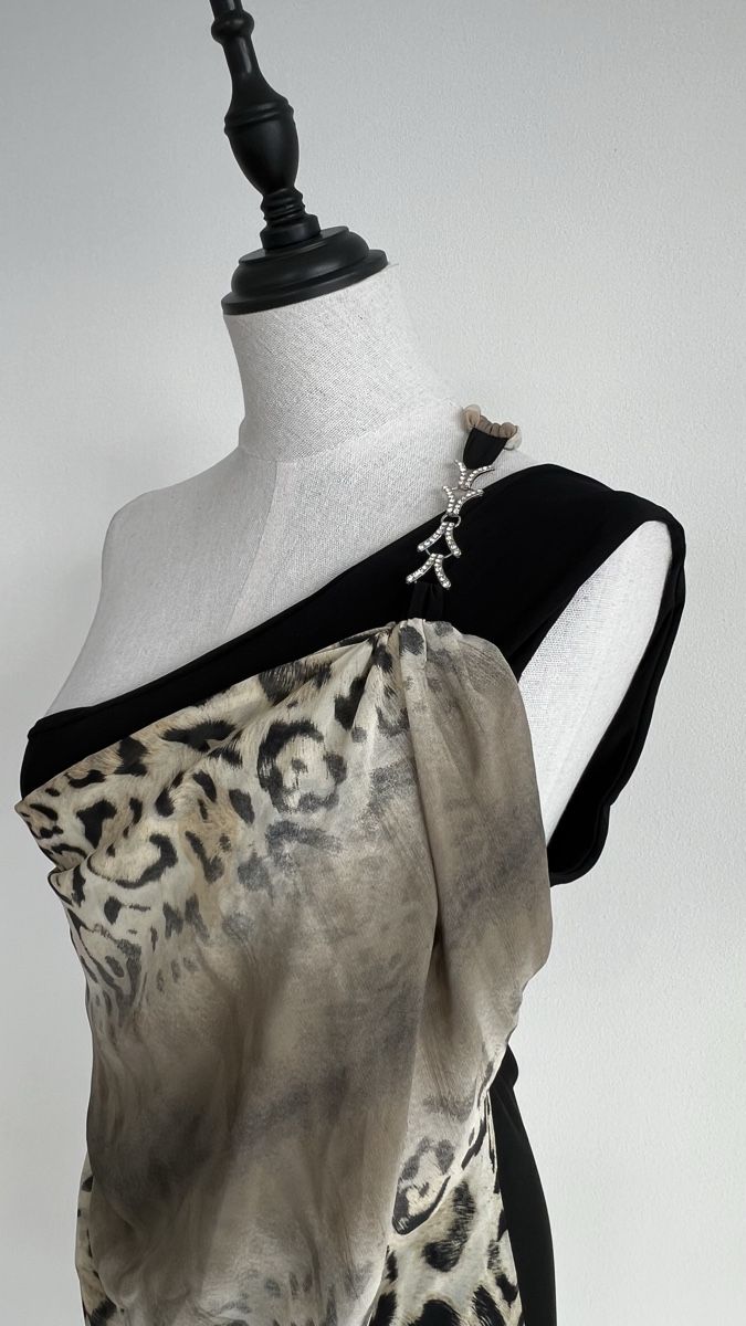 Vestiti: Elegantes Kleid mit Animalprint – Nuovo (secondo la descrizione) da Rothenburg venduto da rana7666 2