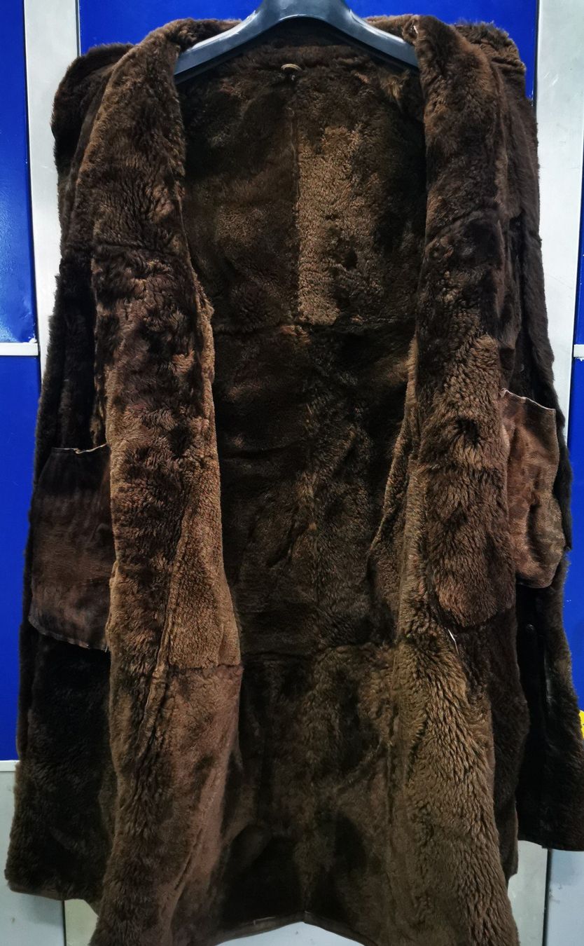 Cappotti: Damen Echtleder Wildleder Mantel mit Fell Gr. 40 – Usato da Oberbüren venduto da nexxor 2
