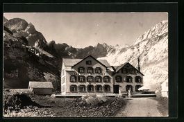 Meglisalp, Ortspartie mit Gasthaus Megli