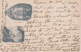 AK Gandria - Sasso di Gandria 1902, RARA