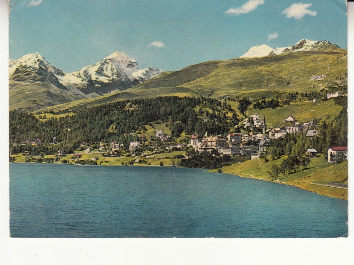 Ansichtskarten: St. Moritz 1965 – Gebraucht aus Bürglen TG von StampGraf