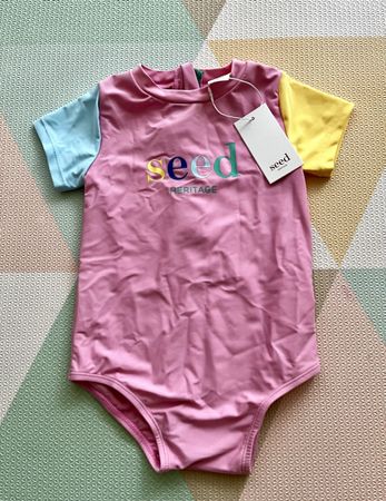 Seed Heritage Baby Badeanzug, Gr 92 (18-24 Monate) NEU