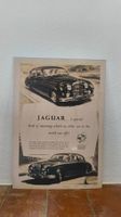 Vintage Jaguar poster
