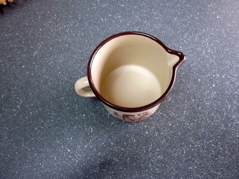 Pentole: Email Krug "Milch Lait" mit Kinder-Motiven – Usato da Bischofszell venduto da raika 5