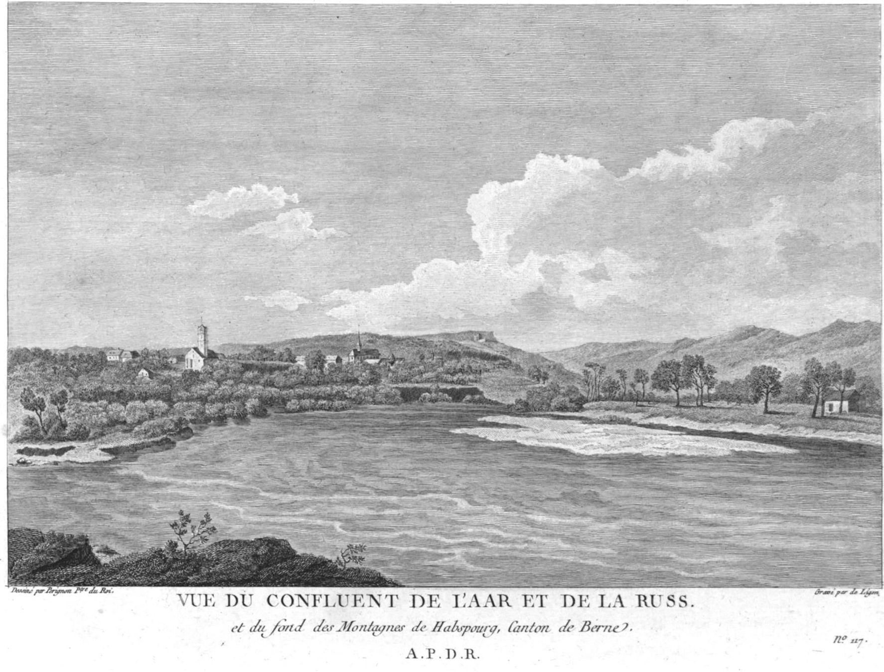 Incisioni: Windisch Originalkupferstich 1780 – Usato da Rafz venduto da Helvet32 1