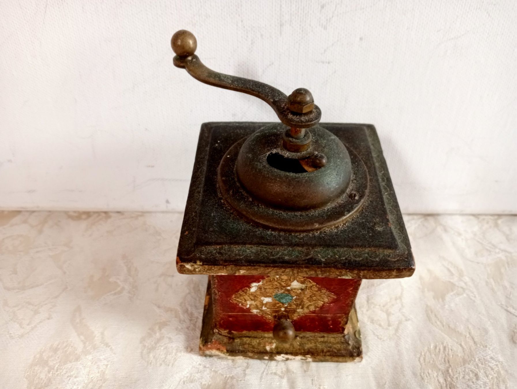 Elettrodomestici da cucina: Antike Pfeffermühle Italy Florence Shabby Chic – Usato da Oberdorf BL venduto da Barocki888 1