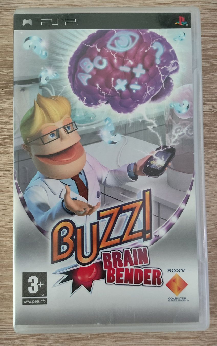 Sony Giochi: PSP-Spiel Buzz Brain Bender 2008 Jeu PSP Buzz Gioco Buzz – Usato da Grandson venduto da proekt