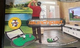 Golf launchpad Tour stimulator Electric Spin as new