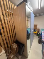 Kleiderschrank mit Spiegeltür blau guter Zustand
