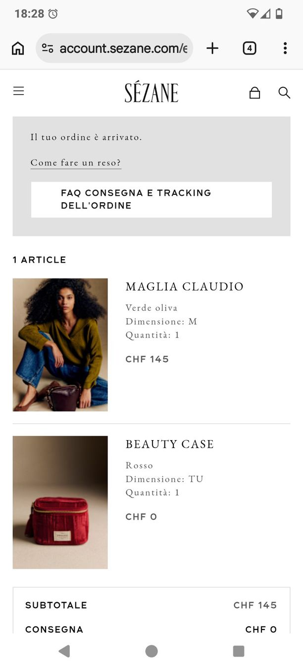Sezane Maglioni & Felpe: Sézane pullover Claudio M – Difettoso da Losone venduto da Nani_the_BEST 5