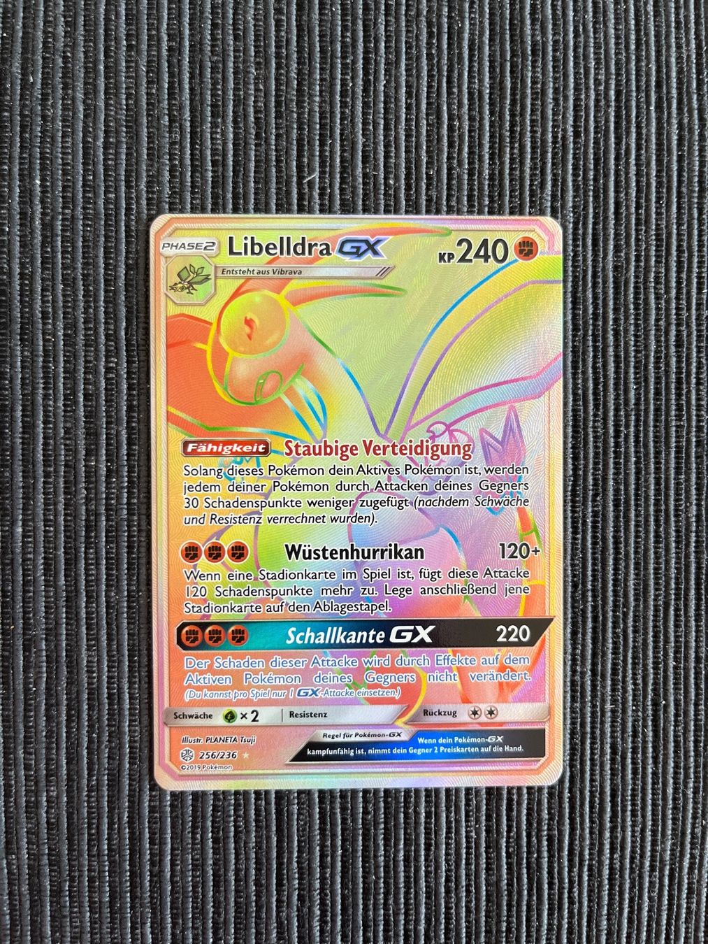 Pokémon Sammelbilder & Trading cards: Pokemon Libelldra GX Rainbow Cosmic Eclipse DE Mint – Neu (gemäss Beschreibung) aus Wabern von Collectfun