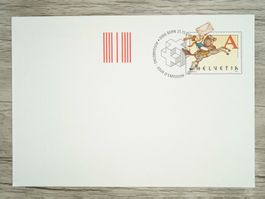 TR82 Enveloppe + Timbre Suisse 2000