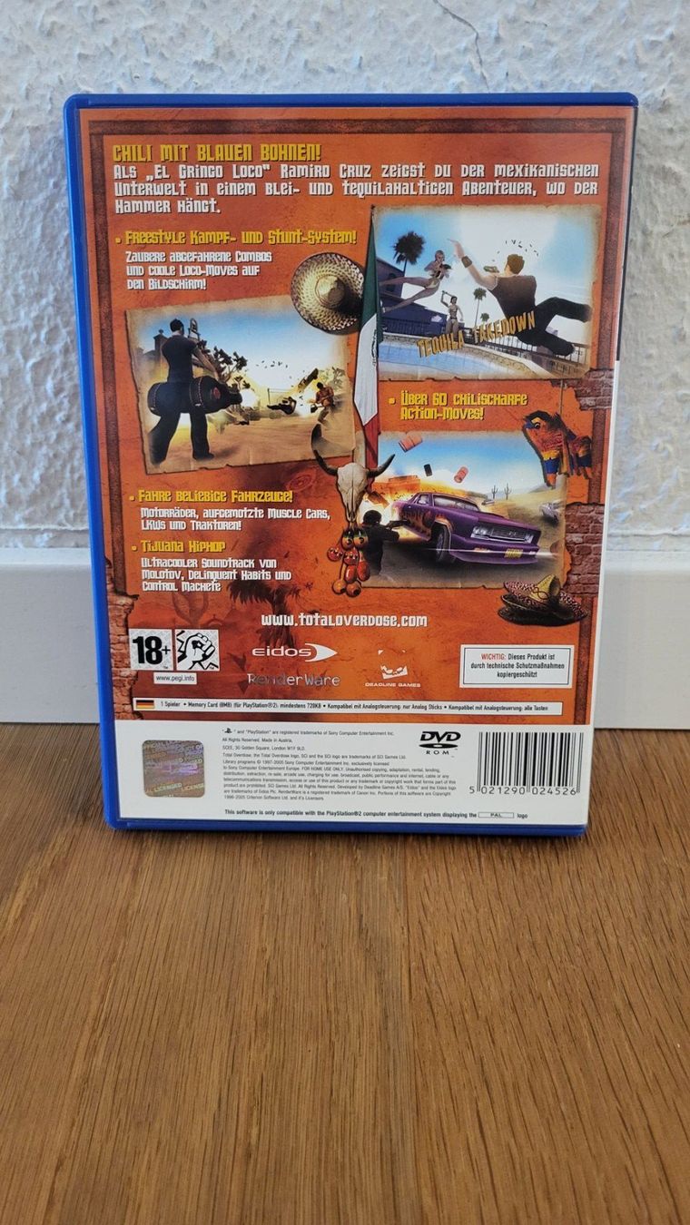 Sony Jeux: PS2 - Total Overdose – D'occasion à Münsingen par DigitaleSpielecke 1