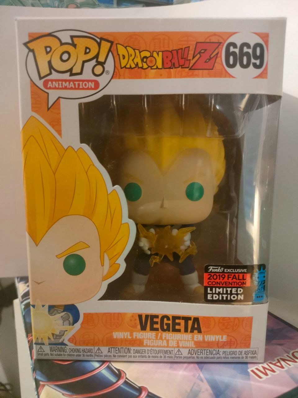 Funko Statuette: Funko Pop!, Dragonball, Vegeta 669 – Usato da Boniswil venduto da Cerullo-Cards