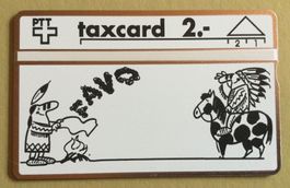 Taxkarten Set 3 Stück Favo 2.00Fr. ungelaufen