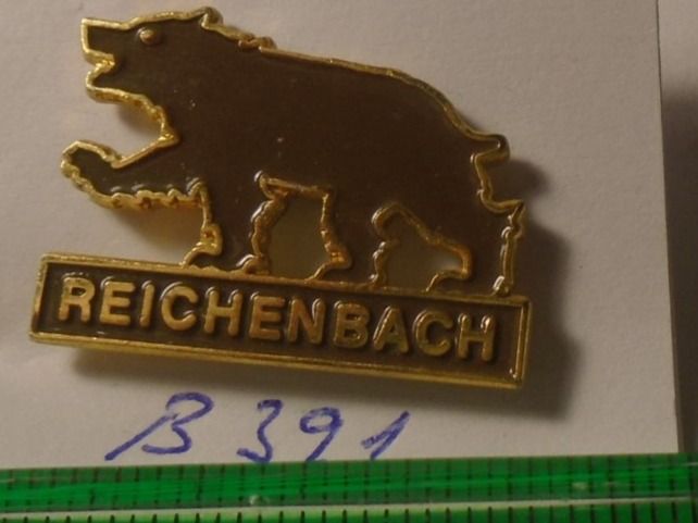 Plaketten & Abzeichen: 1 Bären Richenbach Pin (B391) – Gebraucht aus Winterthur von Beli2000