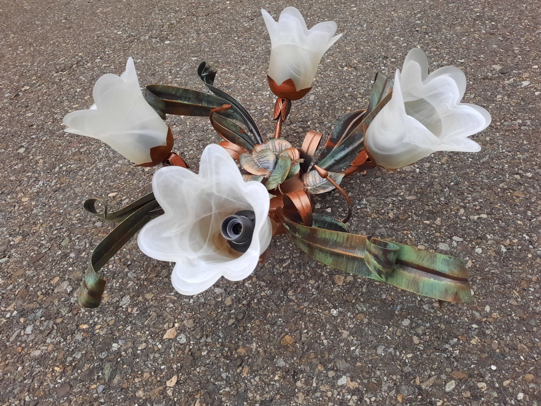 Kronleuchter & Deckenlampen: Deckenlampe mit Blumenleuchten, Elfen – Gebraucht aus Weinfelden von JoeBaer 3