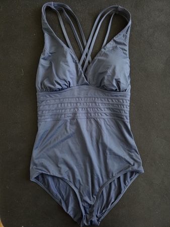 Lascana Badeanzug in Gr 40D blau