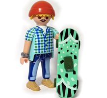 PLAYMOBIL FI?URES 70148 SERIE 20 boys 02 SKATER