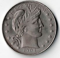 1904_Half Dollar_United States of America_Copy_Replicmünze