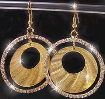 Ohrringe Ohrstecker Creolen Ohr Ring Ringe Stecker Gold