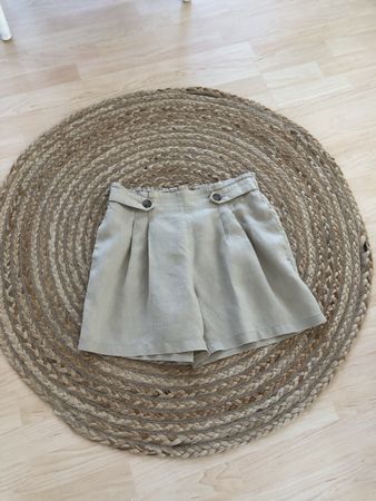 Esprit Shorts, Beige, Leinen, Gr. 38 - Sommer kann kommen!