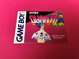 ANLEITUNG FÜR QUARTH GAME BOY US NTSC