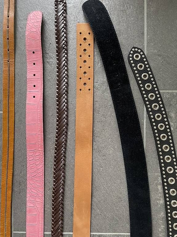 Gürtel: Damengürtel Leder diverse – Gebraucht aus Meisterschwanden von xX3000Xx 4