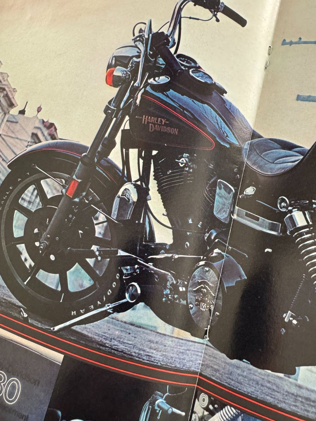 Documenti: Harley-Davidson Prospekt, Broschüre, Katalog 1980 – Usato da Niederhasli venduto da Berno