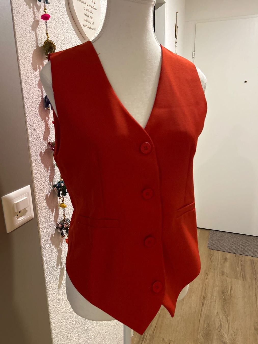 Gilet & Giacche senza maniche: Damen Gilet rot Grösse L – Nuovo (secondo la descrizione) da Brunnen venduto da Nala2929 3
