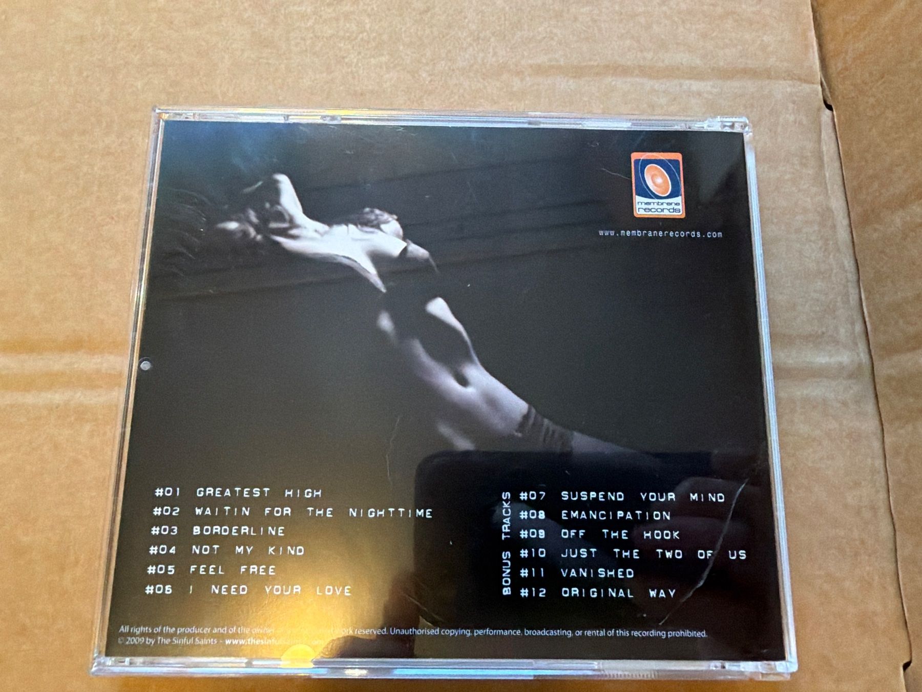 CDs: The Sinful Saints - Waitin' The Nighttime – Gebraucht aus St.Gallen von CD_jalamusic 1