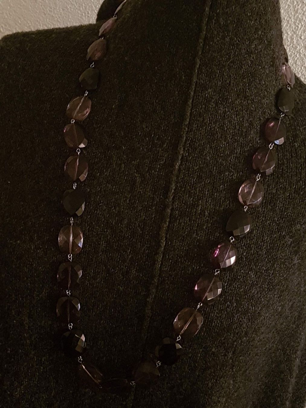 Catenine: Kette aus facettierten ovalen Beads – Usato da Ettingen venduto da Maranathatalitha 2