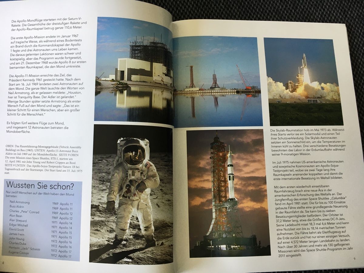 Bücher: Buch KENNEDY SPACE CENTER deutsch – Gebraucht aus Siegershausen von Bubsi83 6
