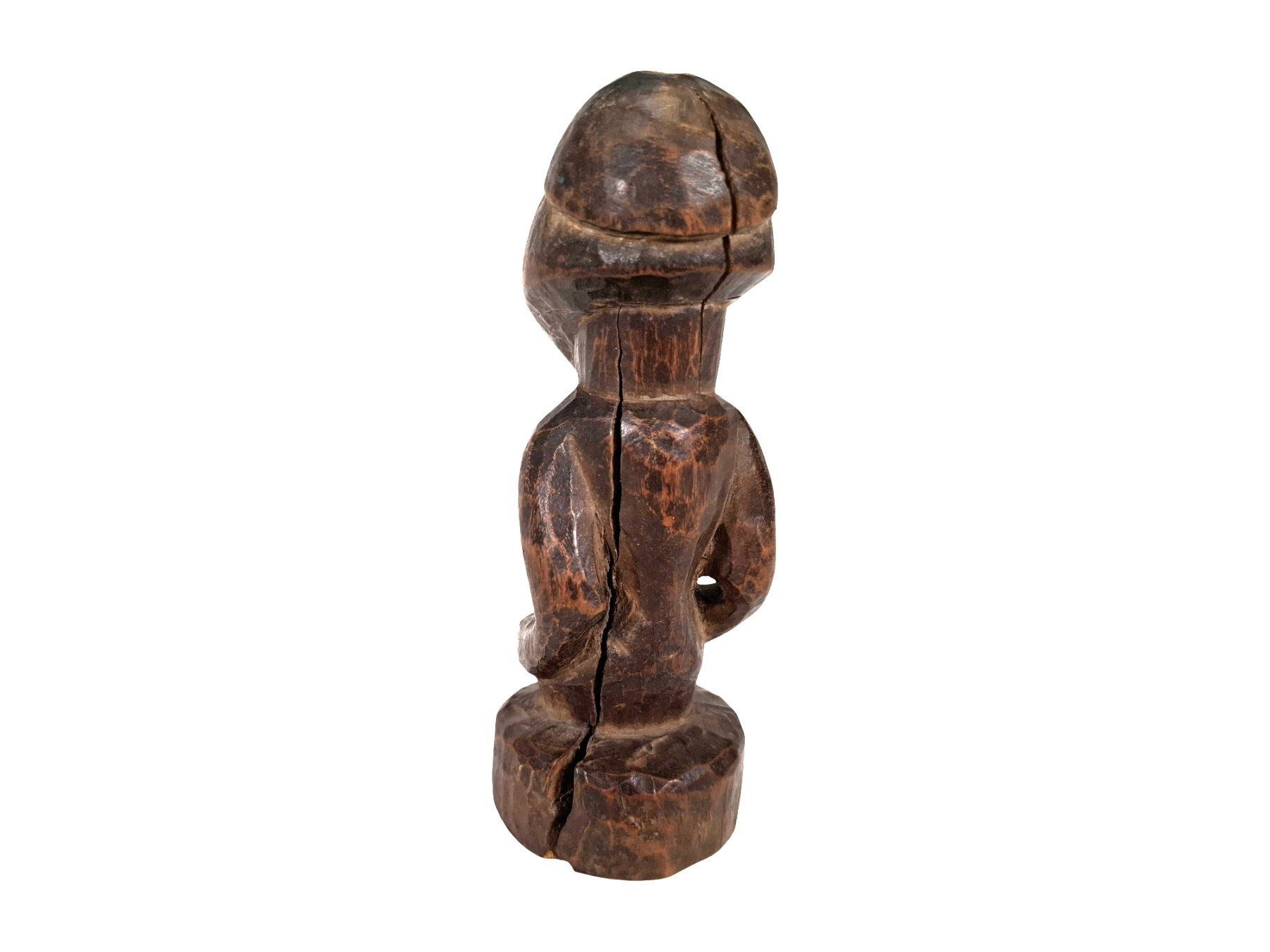 Sculture & Statue: Handgeschnitzte Holzfigur, nackter Mann – Usato da Wil SG venduto da Restwert_Wil 2